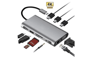 hub usb c 10 en 1 multiport hdmi 4k ethernet rj45