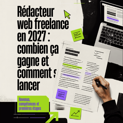 Rédacteur web freelance en 2027 : combien ça gagne et comment se lancer